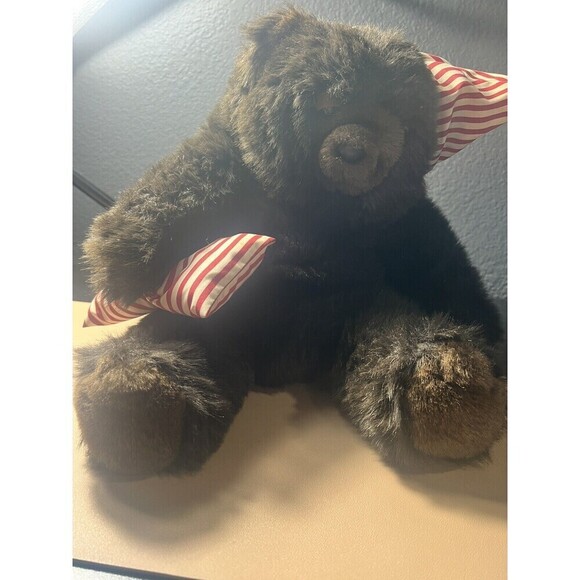 Extremely Rare The Summit Collection Plush VTG 1986 Grizzly Bear In Pajamas - Picture 2 of 7